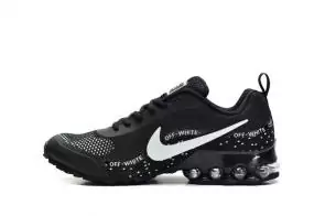 nike shox reax 8 tr off white athletic sneakers black silver